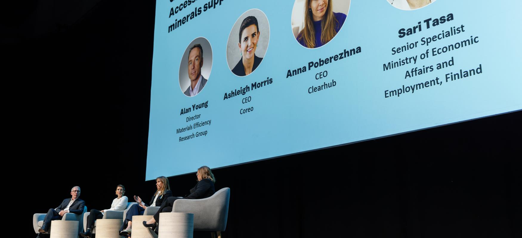 Sustainable minerals session under WCEF