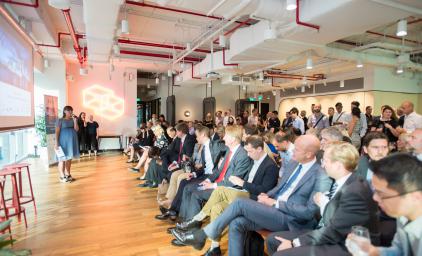 During the soft launch of Nordic Innovation house Singapore 