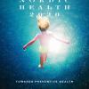 Front page: Nordic Helath 2030. Picturing are child jumping down in the water.
