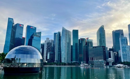 Singapore business district