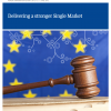 Frontpage to Delivering a Stronger Single Market publication from 2012