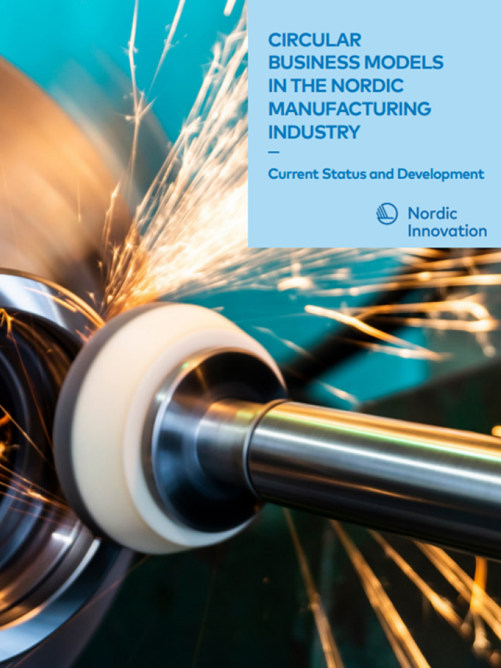 forside circular business models in the Nordic manufacturing industry report