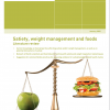 Front page of Saiety Weight Magament and Foods report from 2009.